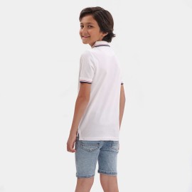 Polo Golf Logo Boys White T-Shirts