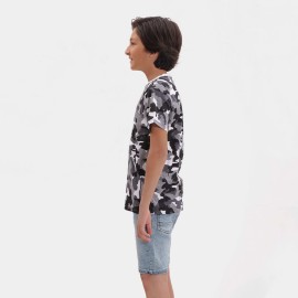 Gray Camo Boys Army T-Shirts