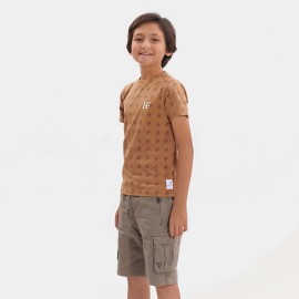 HF Boys Light Brown T-Shirts