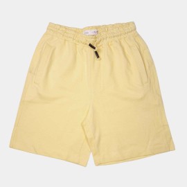 2-Pockets-Yellow-Shorts-and-Skirts