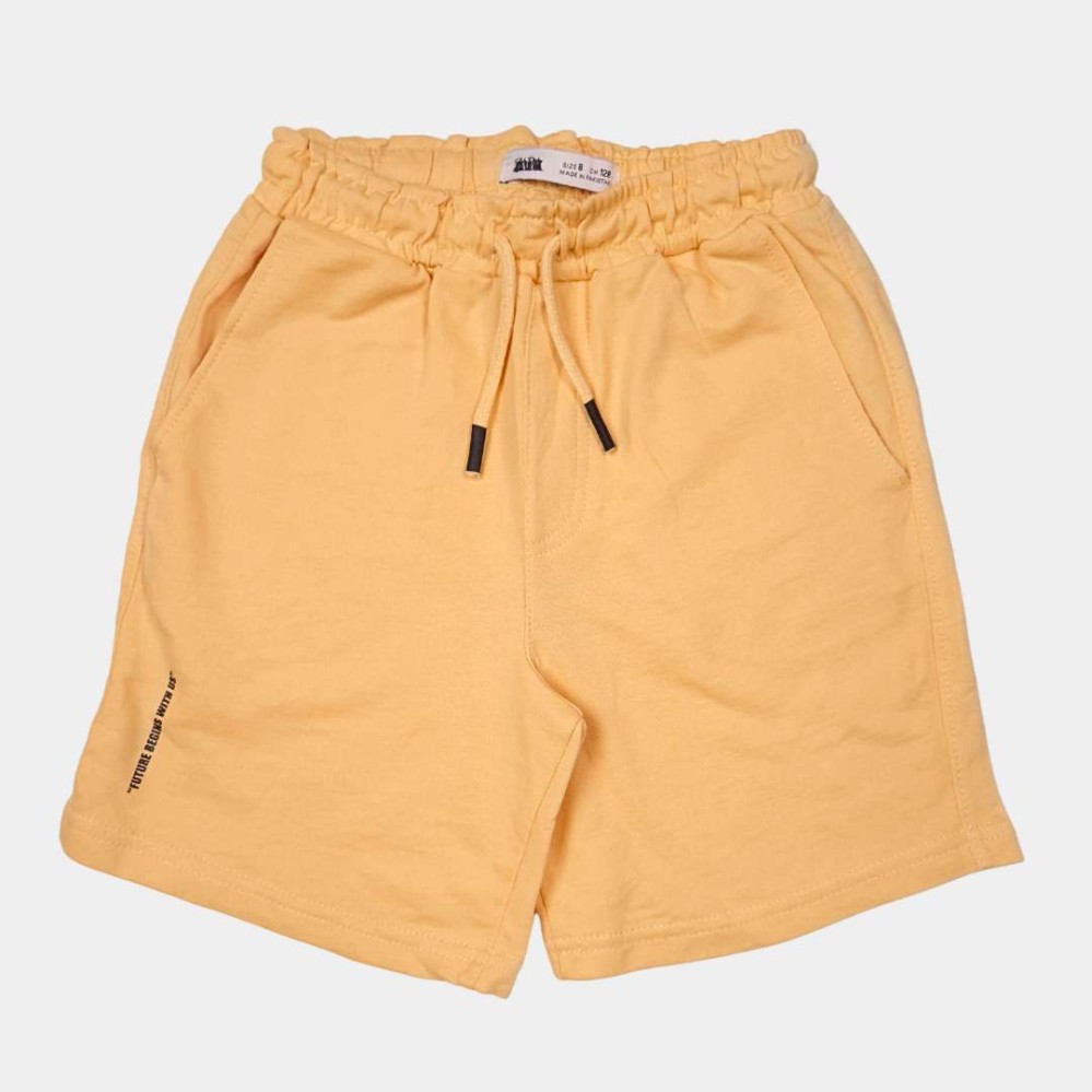 Pull-On-Boys-Yellow-Shorts