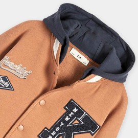 K_Logo_Boys_Brown_Hoodies_and_Jackets