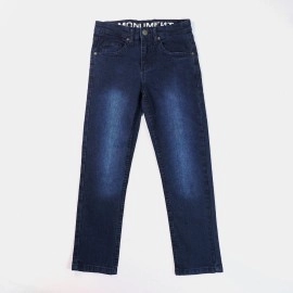 Straight Fit Boys Blue Jeans