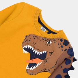 Dino_Infants_Boys_Yellow_T-Shirts
