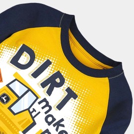 Dirt_Cuter_infants_Boys_Yellow_T-Shirts