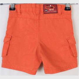 4-Pockets-Infants-Orange-Shorts 