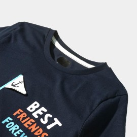 Best Boys Navy Blue T-Shirts