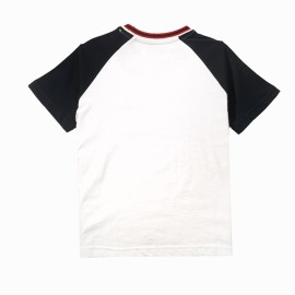 Little Awesome Blue and White T-Shirts