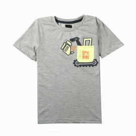 Epic Dude Boys Gray T-Shirts