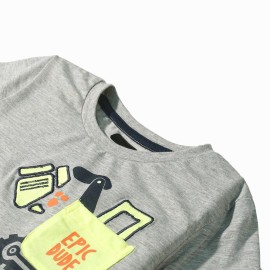 Epic Dude Boys Gray T-Shirts