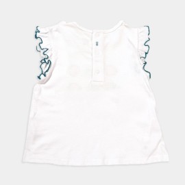 Lovely Fish Infants | Girls White T-Shirts