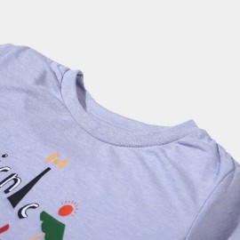 Picnic Boy Infants-Boys Purple  T-Shirts