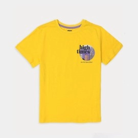 High Times Boys Yellow T-Shirts