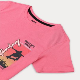 New Journey Boys Light Orange T-Shirts