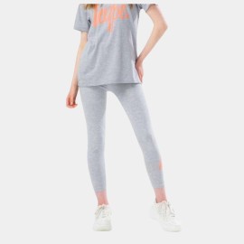 2Piece-Girls-Gray-T-Shirt-And-Leggings-Set