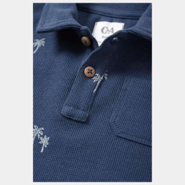 Polo-Front-Pocket-Infants-boys-Blue