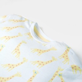 Little Zarafa Infants White T-Shirts