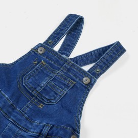 Infants-Girls-Blue-Denim-Dungarees-(IOB)