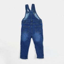 Infants-Girls-Blue-Denim-Dungarees-(IOB)