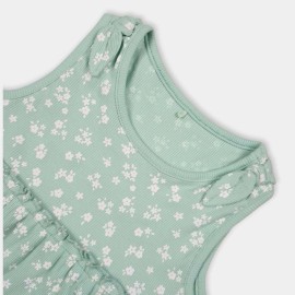 Infants-Girls-Green-Frock-and-Dresses