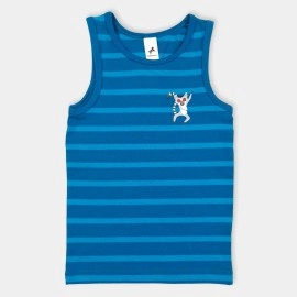 Cat-infants-Boys-Blue-Tank-Top