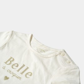 Belle Infants Off White T-Shirts