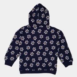 Flower_Infants_Girls_Blue_Hoodies|Jackets