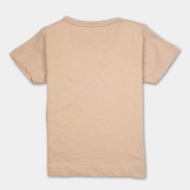Pocket-Dino-Infants-Light-Brown-T-Shirts