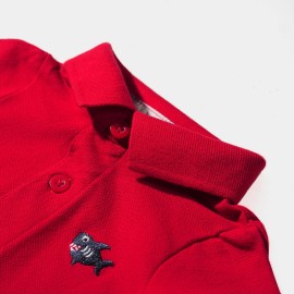 2Pice-Set-Infants-Red-and-White-Rompers