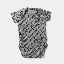 Infants-Gray-Black-Rompers