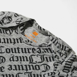 Infants-Gray-Black-Rompers