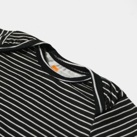 Infants-Black-White-Lining-Rompers