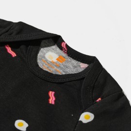 Infants-Black-Rompers