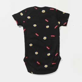 Infants-Black-Rompers