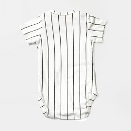 Infants-White-Blue-Lining-Rompers