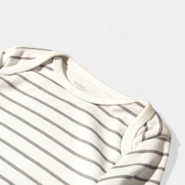 Infants-Off-White-Green-Lining-Rompers