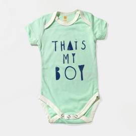 That’s-My-Boy-Infants-Light-Green-Rompers