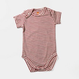 Infants-White-Red-Lining-Rompers