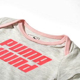 Pink-Infants-Gray-Rompers