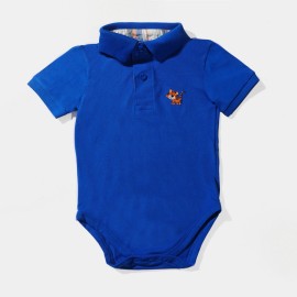 Infants-Polo-Blue-Rompers