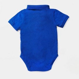 Infants-Polo-Blue-Rompers