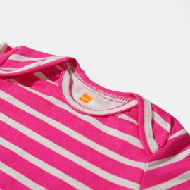 Infants-Pink-White-Rompers