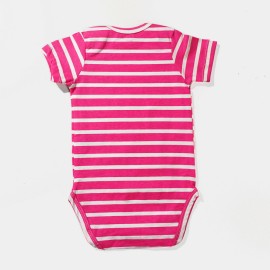Infants-Pink-White-Rompers