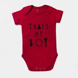 Infants-That’s-My-Boy-Red-Rompers