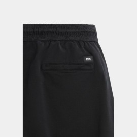 Jogger Fit  Mens Black Trousers