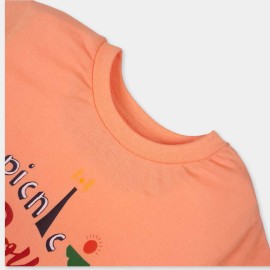 Picnic Boy Infants -Boys  Orange T-Shirts