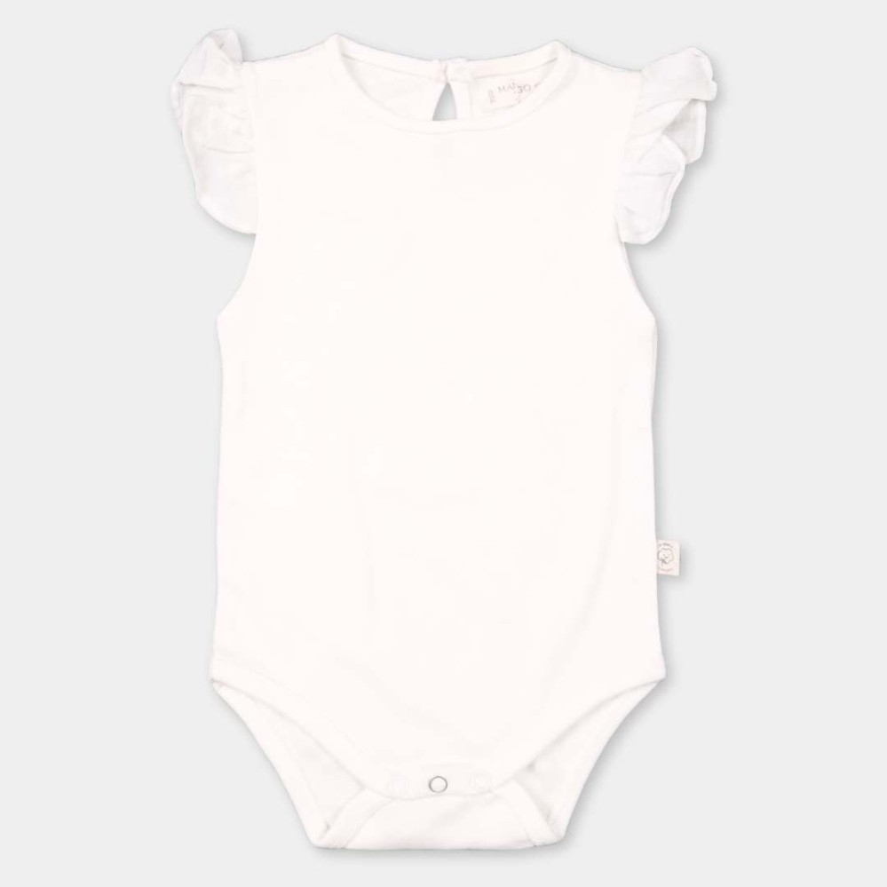 Plain-Infants-Off-White-Rompers-and-Body-suits