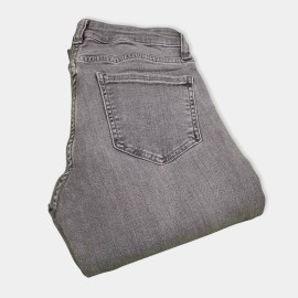 Womens-Flared-Jeans-Gray