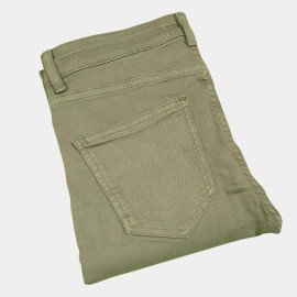 Flared-Jeans-Womens-Light-Green