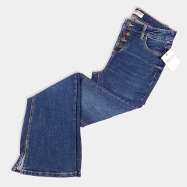 Womens-Flared-Blue-Premium-Denim